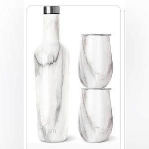 *NEW* Simple Modern Wine Tumbler and Bottle Bundle PLUS 12 oz Can Cooler/Holder